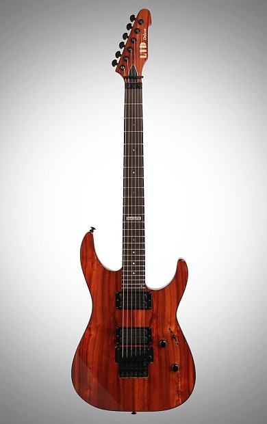 ギター LTD by ESP M-1000 Deluxe KOA Floyd Rose ESP LTD EC-1000FR Electric Guitar | zZounds