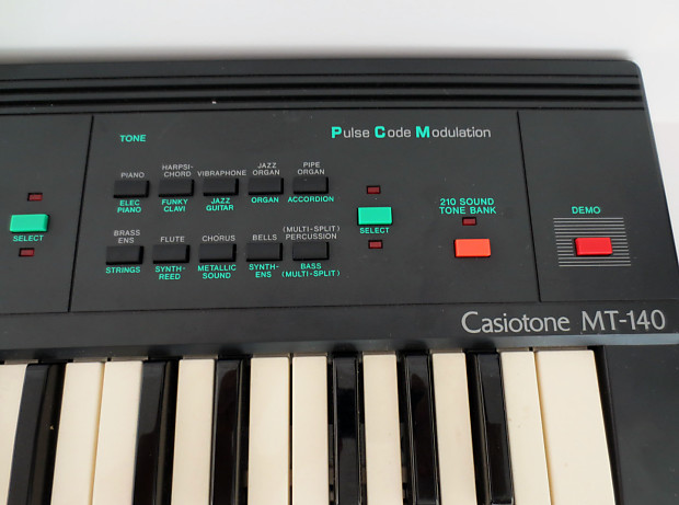 Vintage Casio Tone MT-140 Keyboard Synthesizer Circuit
