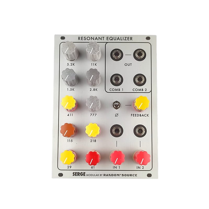 SERGE Modular: Special Edition - Vintage Tropical Styroflex ResEQ - Eurorack Synthesizer Module - Resonant Equalizer Random Source image 1