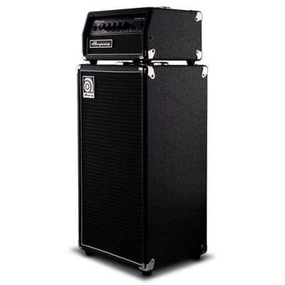 Ampeg Micro-CL 100W (Head) & 2x10" (Cabinet) Compact Bass Stack image 2
