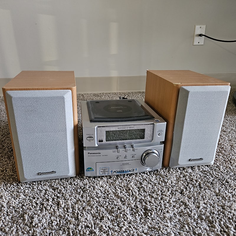 Panasonic SA-PM03 AM/FM Stereo CD Player w/ Speakers | Reverb
