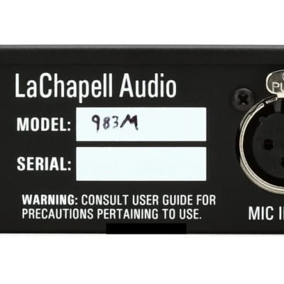 LaChapell Audio LaChapell Audio 983M Tube Microphone Preamp 2020 - Burgundy image 4