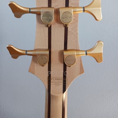 Schecter Diamond Series Stiletto Custom-4 Prototype 4-String Bass 2010s - Natural Satin image 9