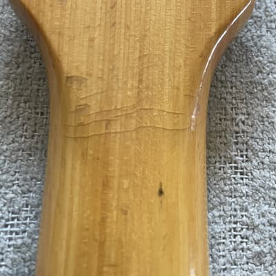 Vintage 1960’s Unbranded Teisco 12 String Electric Guitar Goldfoil Pickups Redburst MIJ Japan Kawai Bison Rare Possibly Early Ibanez image 19