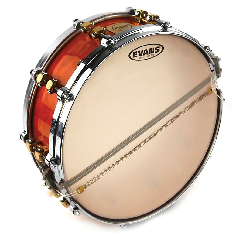 Evans Orchestral 300 Clear Snare Side Drum Head, 14" image 1