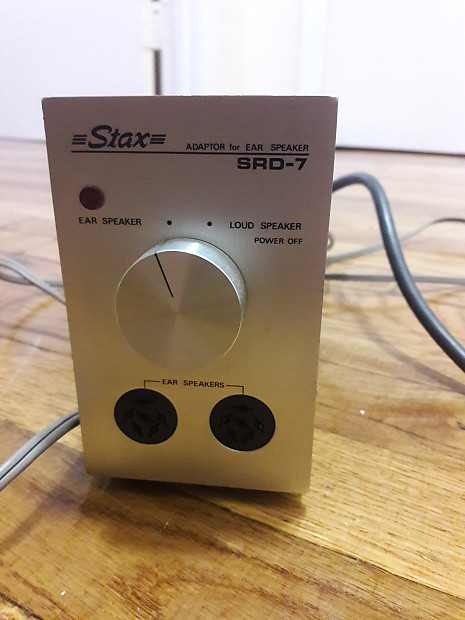 Stax SR-X Mark 3 Electrostatic Headphones & SRD-7 Adapter