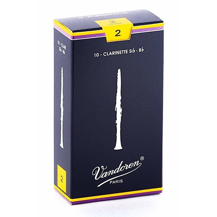 Vandoren CR102 #2 Bb Clarinet Reeds - Box of 10 image 1