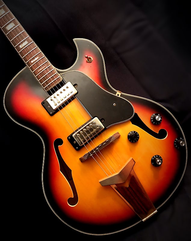 Aria Diamond 1362-G; Es175 Tribute; Spruce & Maple Japan Vintage