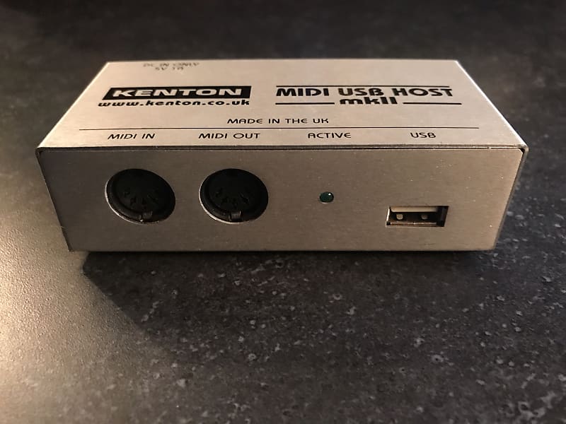Kenton MIDI USB Host MkII MIB Reverb