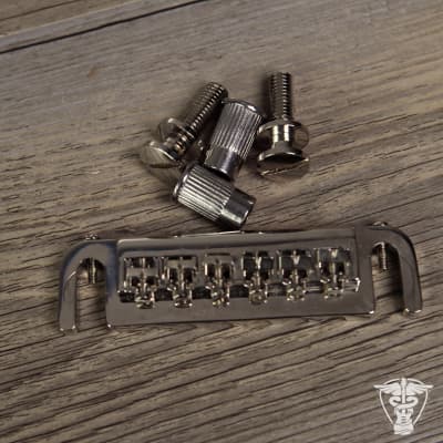 Schaller Wraparound bridge/ tailpiece for gibson Sg, les paul, firebird,  etc. Original vintage Chrome | Reverb