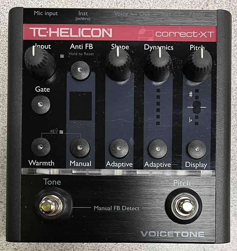 TC Helicon VoiceTone Correct XT | Reverb