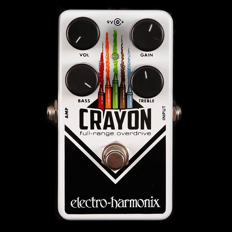 Electro Harmonix Crayon 69 Full-Range Overdrive Pedal image 1