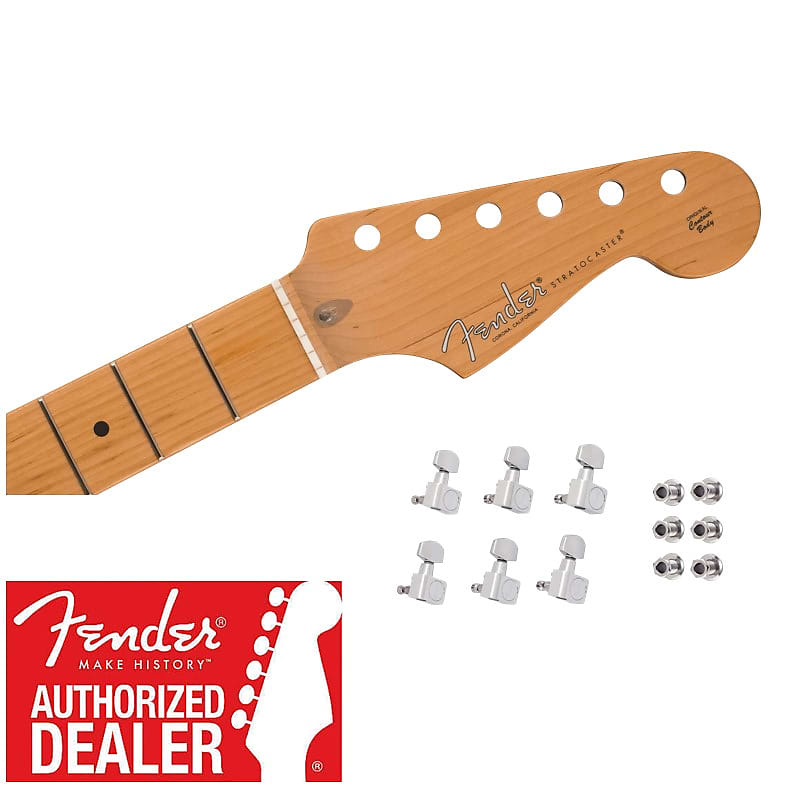 Fender American Professional II Stratocaster Neck w/ Tuners, 22-Fret  Roasted Maple 099-3902-920