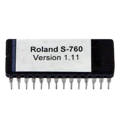 Roland S-760 Version 1.11 firmware Latest OS update upgrade EPROM S760 Sampler