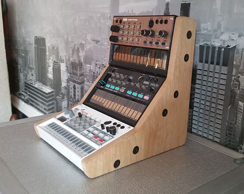 Korg Volca Oak Veneered MDF (Medium Density Fibreboard) Stand from