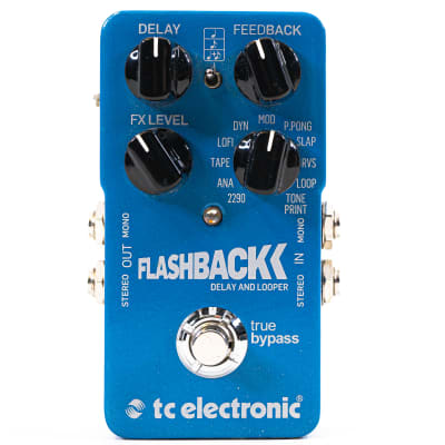 TC Electronic FlashBack Delay and Looper Guitar Effect Pedal for sale