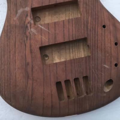 Unfinished Electric Bass Guitar Body DIT Project image 3