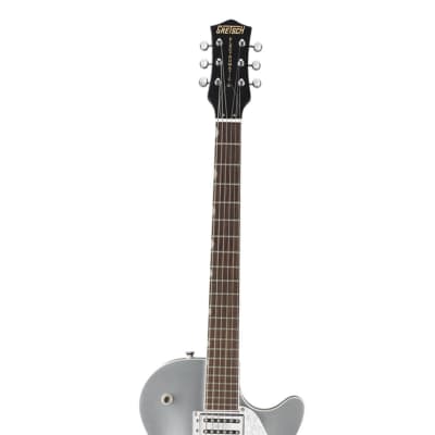Gretsch G5426 Jet Club Electric Guitar - Silver w/ Rosewood FB image 2