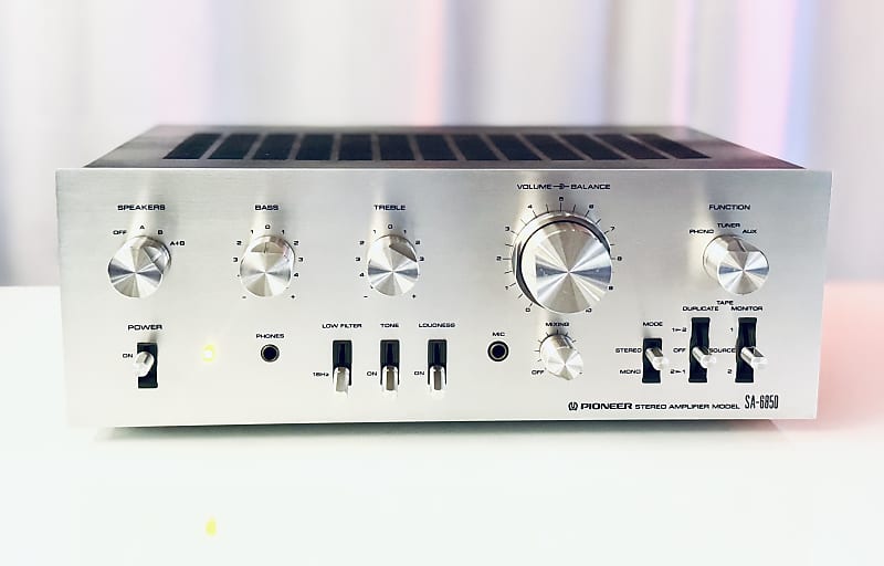 🚨🚨🚨 Vintage Pioneer SA-6850 Integrated Amplifier - Serviced +