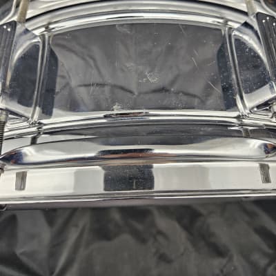 Rogers R380 5.5x14 Snare Drum 1960s-1970s - Chrome image 11
