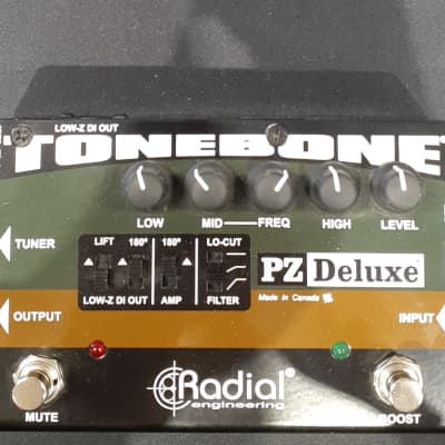Reverb.com listing, price, conditions, and images for radial-tonebone-pz-deluxe