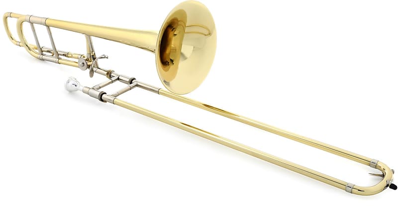 Bach 42BO Stradivarius Professional Trombone - F Attachment - Open 
