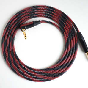 12 ft. Inst Cable Mogami 2524 w/ Neutrik Gold 90 R/B TFlex - NEW image 2