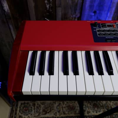 Nord Electro 2 SW73 Semi-Weighted 73-Key Digital Piano 2002 - 2009 - Red with Keyboard Stand & Sustain Pedal image 3