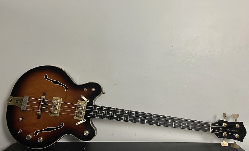 Gretsch 6072 Bass Long Scale Hollowbody Bass 1960s