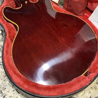 Video! 2021 Gibson Custom Shop Chuck Berry 70's ES-355 Aged - Wine Red image 14
