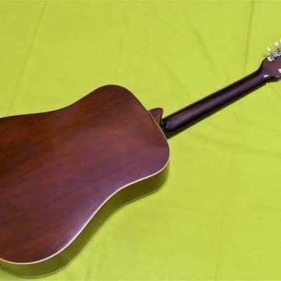 ACOUSTIC GUITAR 12 STRING VINTAGE LAWSUIT ERA 1960s ANGELICA  BY BOOSEY AND HAWKES LONDON image 6