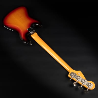 2010 Fender USA Jaco Pastorius Artist Series Signature Fretless Jazz Bass RW - 3-Color Sunburst | OHSC image 14