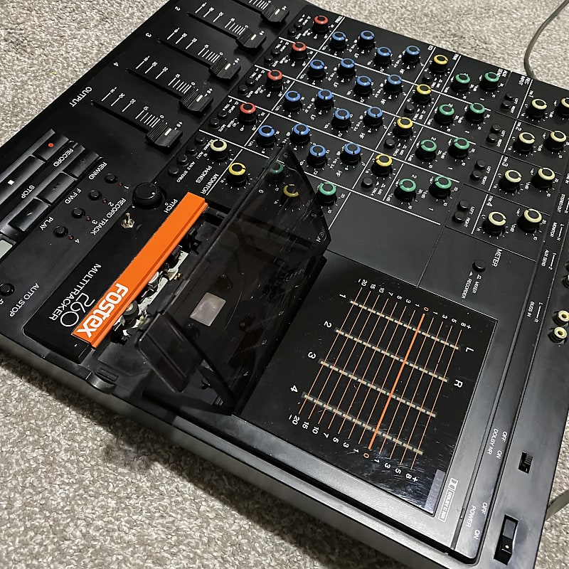Rare] FOSTEX 260 Analog Multitrack 4 Track Cassette recorder mixer