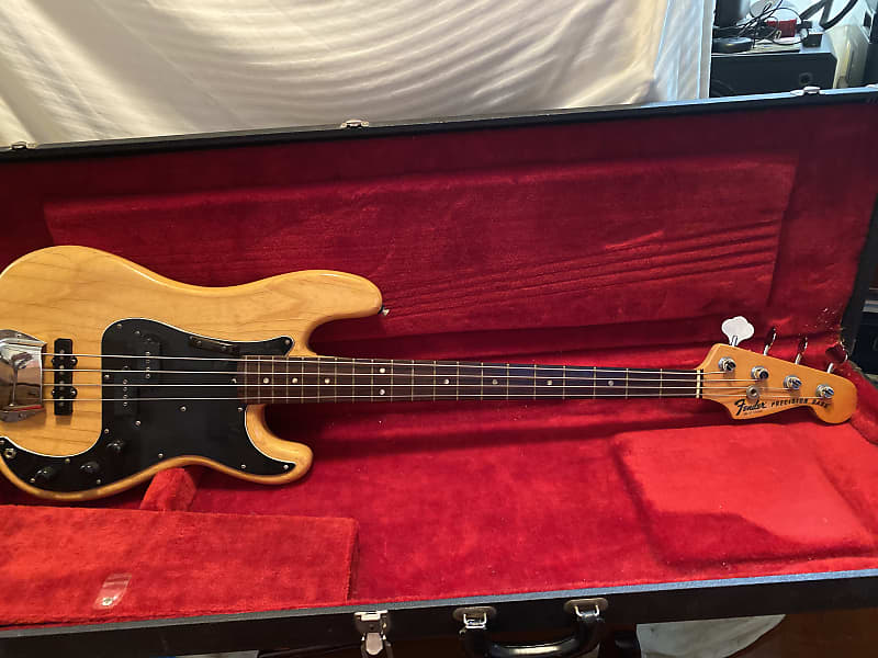 Fender  P bass   Modified 1977 Natural image 1