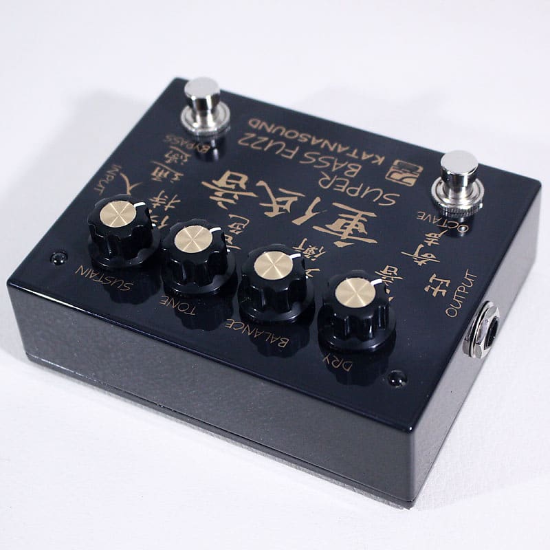 KATANA SOUND SUPER BASS FUZZ Juteion Limited Edition (S/N:09/20) (11/07)