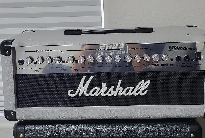 Marshall MG 100 HDFX Silver Reverb