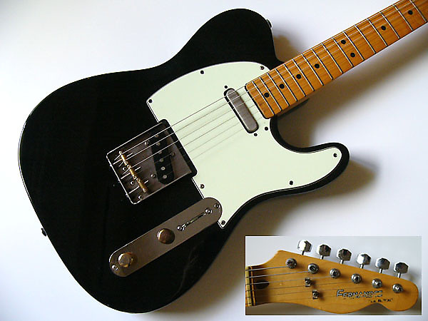 Fernandes Telecaster 1981-1990 Black | Reverb