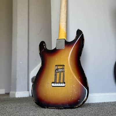 MJT Stratocaster w/ Lollar Special Pickups, Rosewood Fretboard + Fender Molded Hard Case image 3