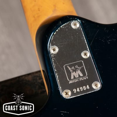 1994 Music Man Luke I Pearl Blue HSS | Reverb