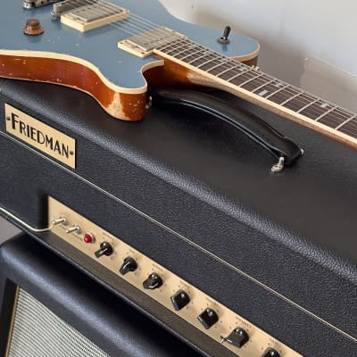 Friedman Metro D 2019 Electric Guitar  - Metallic Blue Relic image 20