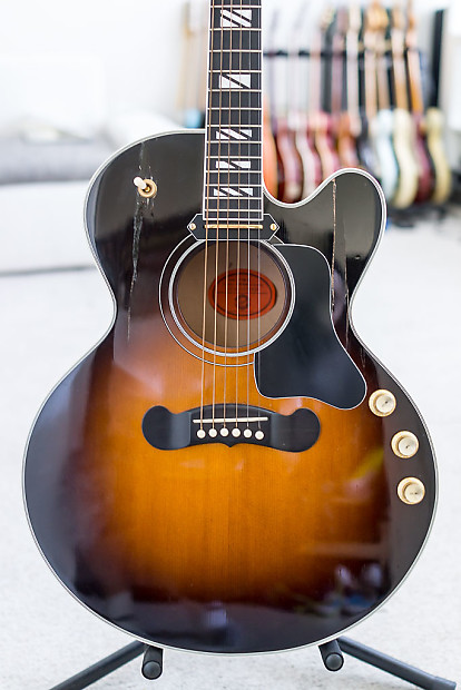 2001 Gibson J-190 EC Super Fusion - like S J 200 | Reverb