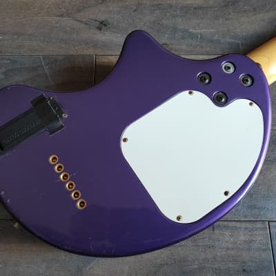 Fernandes Nomad Travel Guitar w/Built In Amplifier MIJ (Purple) image 6