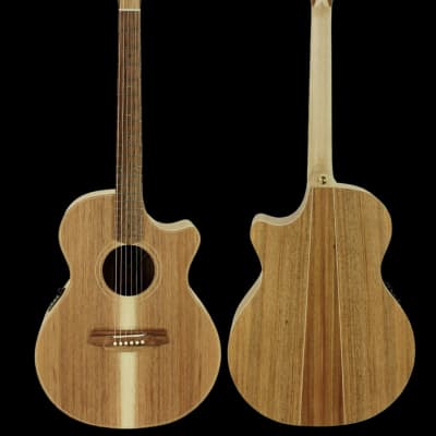 Cole Clark Angel 2 Blackwood CCAN2EC-BLBL Acoustic Guitar image 2