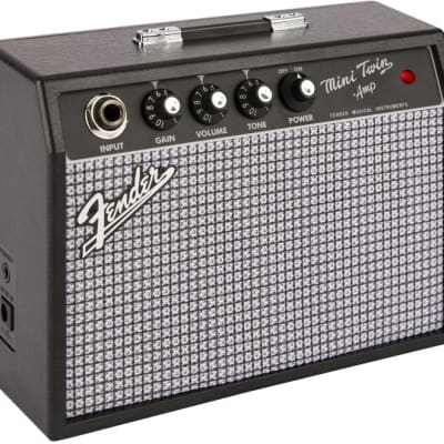 Fender Mini '65 Twin-Amp™ - Black or Blonde image 1