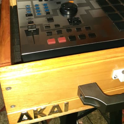 Akai MPC2000XL "Limited Edition" MIDI Production Center w/ upgrades in Mint Condition. Includes one of a kind Custom Protective Case with life size MPC 2000XL wood carved replica. image 22