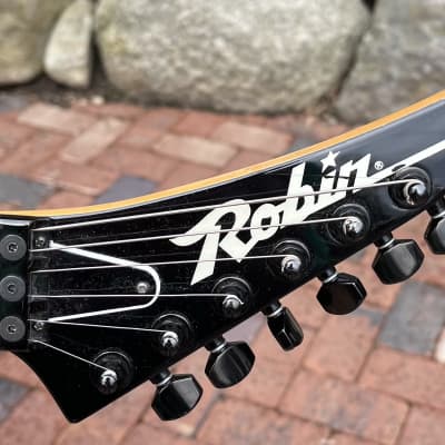 Robin Raider rare 80’s metal/glam guitar image 8