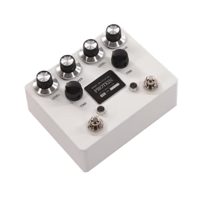 Browne Amplification The Protein Dual Overdrive v3 Pedal White image 2