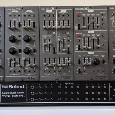 Roland System-100M Modular Analog Synthesizer (w/ Original Box, Cables) image 1