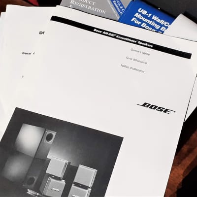 1995 Bose AM 500 Acoustimass Speaker System Complete image 6