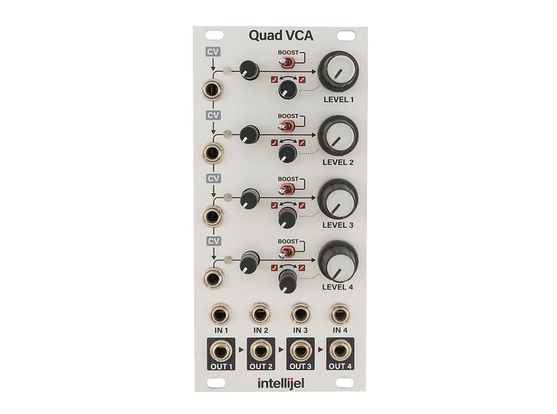 Intellijel Quad VCA